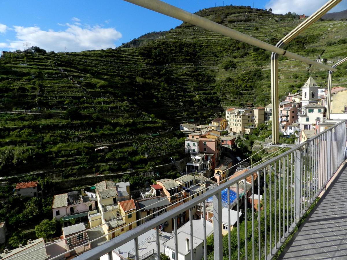 Aria Di Mare, Manarola - Appartamento The View Kültér fotó