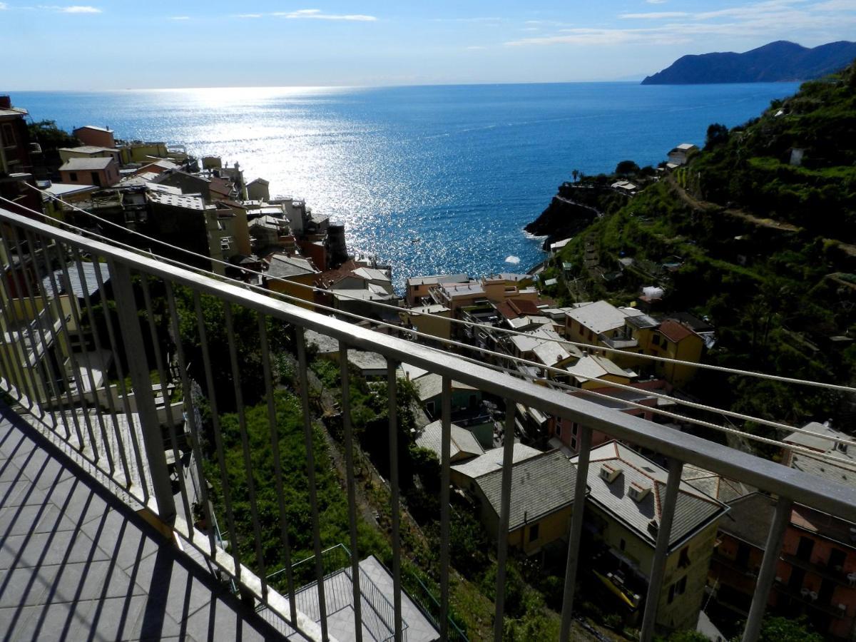 Aria Di Mare, Manarola - Appartamento The View Kültér fotó